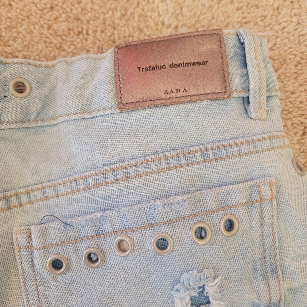 Zara Denim Shorts 6 - Picture 11 of 11